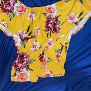 Off the shoulder shirt